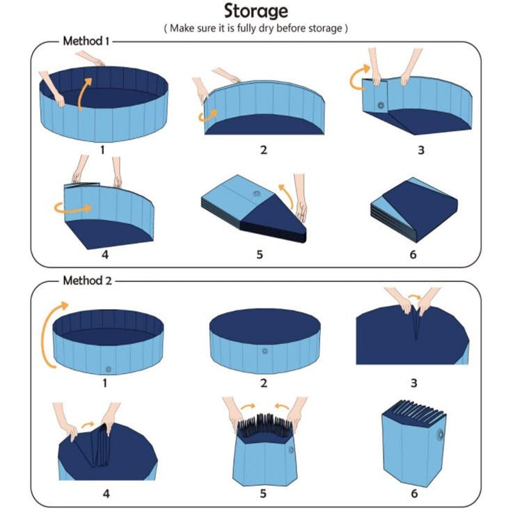 PVC folding pet bathtub | Luxury Home Accessories | Heulog Glow