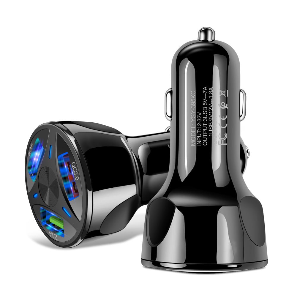 QC3.0USB car fast charger | Luxury Home Accessories | Heulog Glow