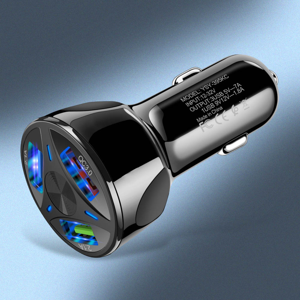 QC3.0USB car fast charger | Luxury Home Accessories | Heulog Glow