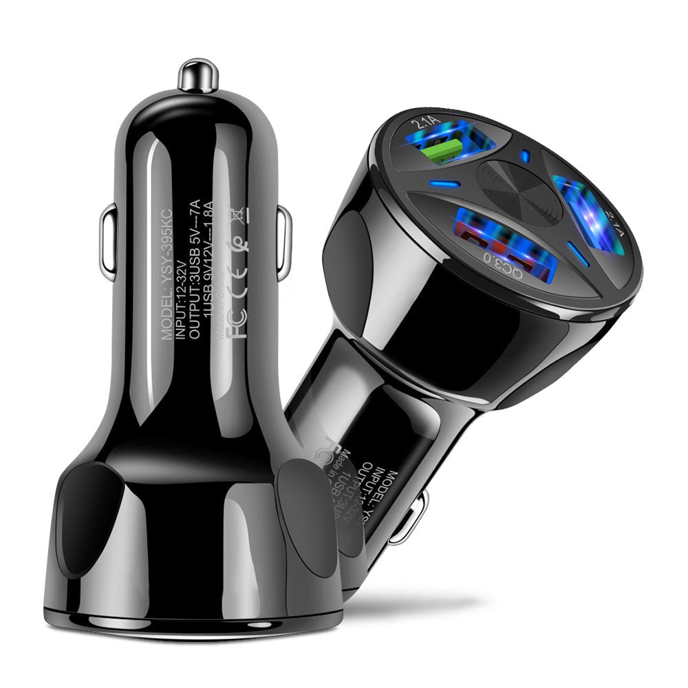 QC3.0USB car fast charger | Luxury Home Accessories | Heulog Glow