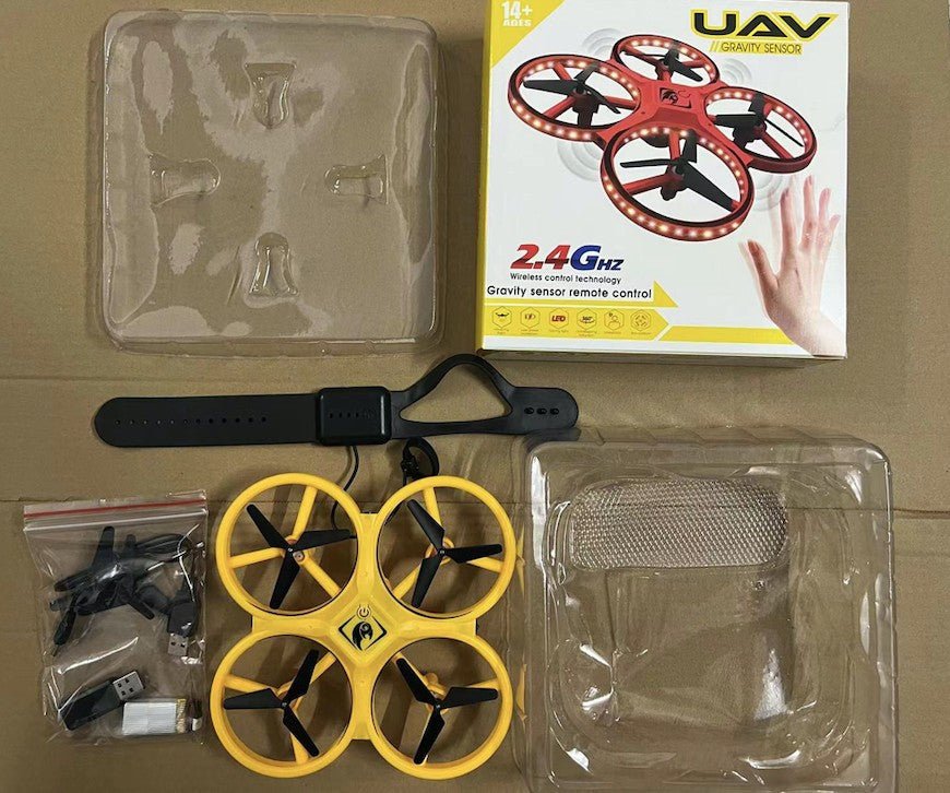 Quadrocopter Ufo Induction Flying Saucer Gesture Remote Control | Luxury Home Accessories | Heulog Glow