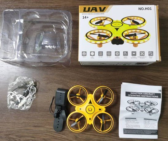 Quadrocopter Ufo Induction Flying Saucer Gesture Remote Control | Luxury Home Accessories | Heulog Glow