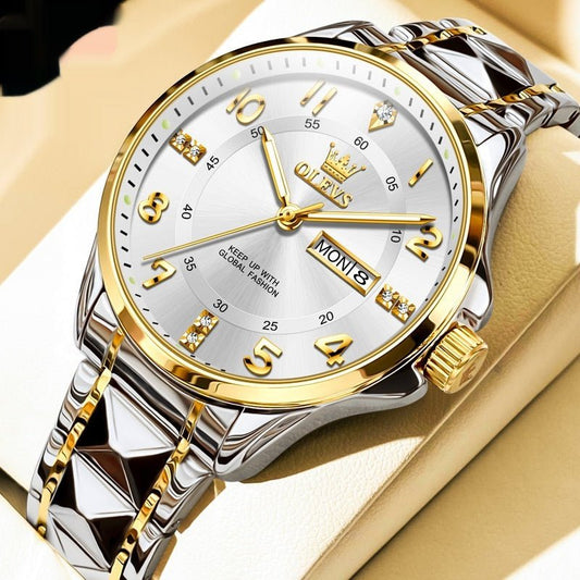 Quartz Simple Casual Couple's Watch Waterproof | Luxury Home Accessories | Heulog Glow