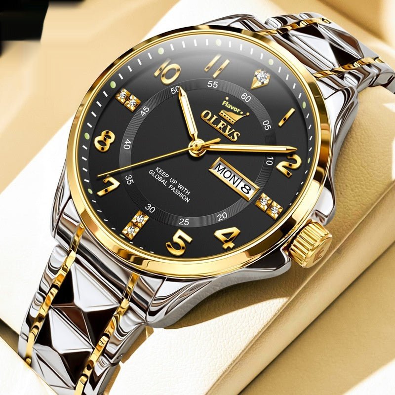 Quartz Simple Casual Couple's Watch Waterproof | Luxury Home Accessories | Heulog Glow