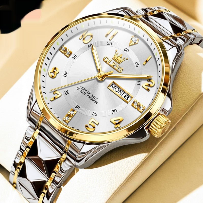 Quartz Simple Casual Couple's Watch Waterproof | Luxury Home Accessories | Heulog Glow