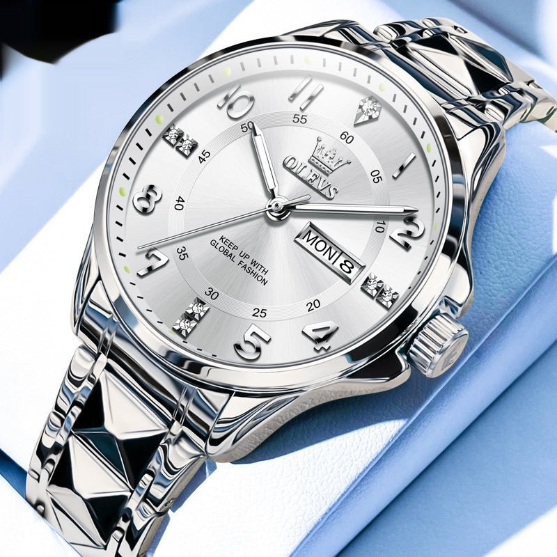 Quartz Simple Casual Couple's Watch Waterproof | Luxury Home Accessories | Heulog Glow