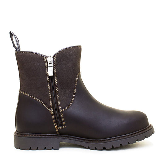 Quebec Waterproof Zip Up Ankle Boots - Brown | Luxury Home Accessories | Heulog Glow