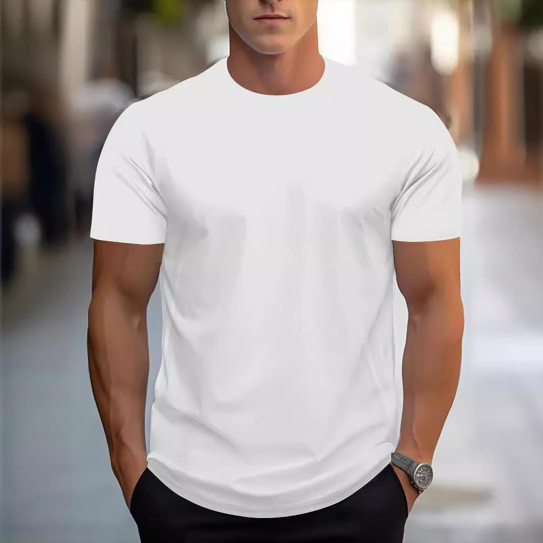 Quick-drying Breathable Sports Round Neck Short Sleeve | Luxury Home Accessories | Heulog Glow
