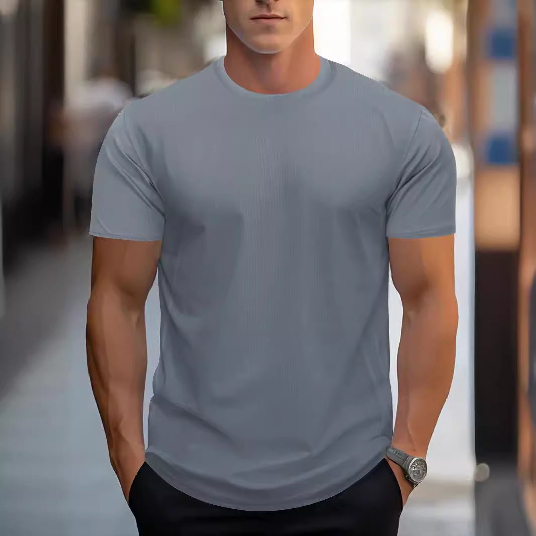 Quick-drying Breathable Sports Round Neck Short Sleeve | Luxury Home Accessories | Heulog Glow