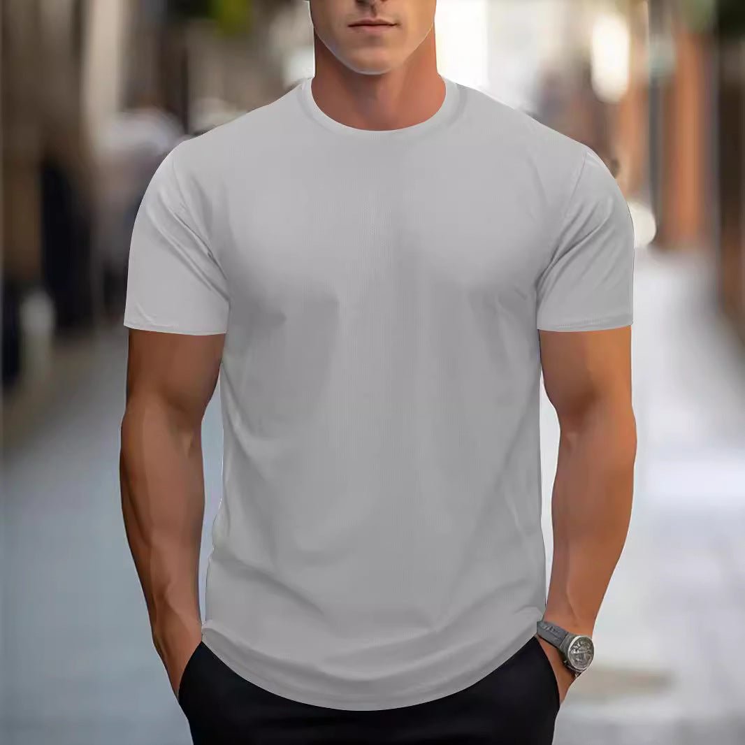 Quick-drying Breathable Sports Round Neck Short Sleeve | Luxury Home Accessories | Heulog Glow