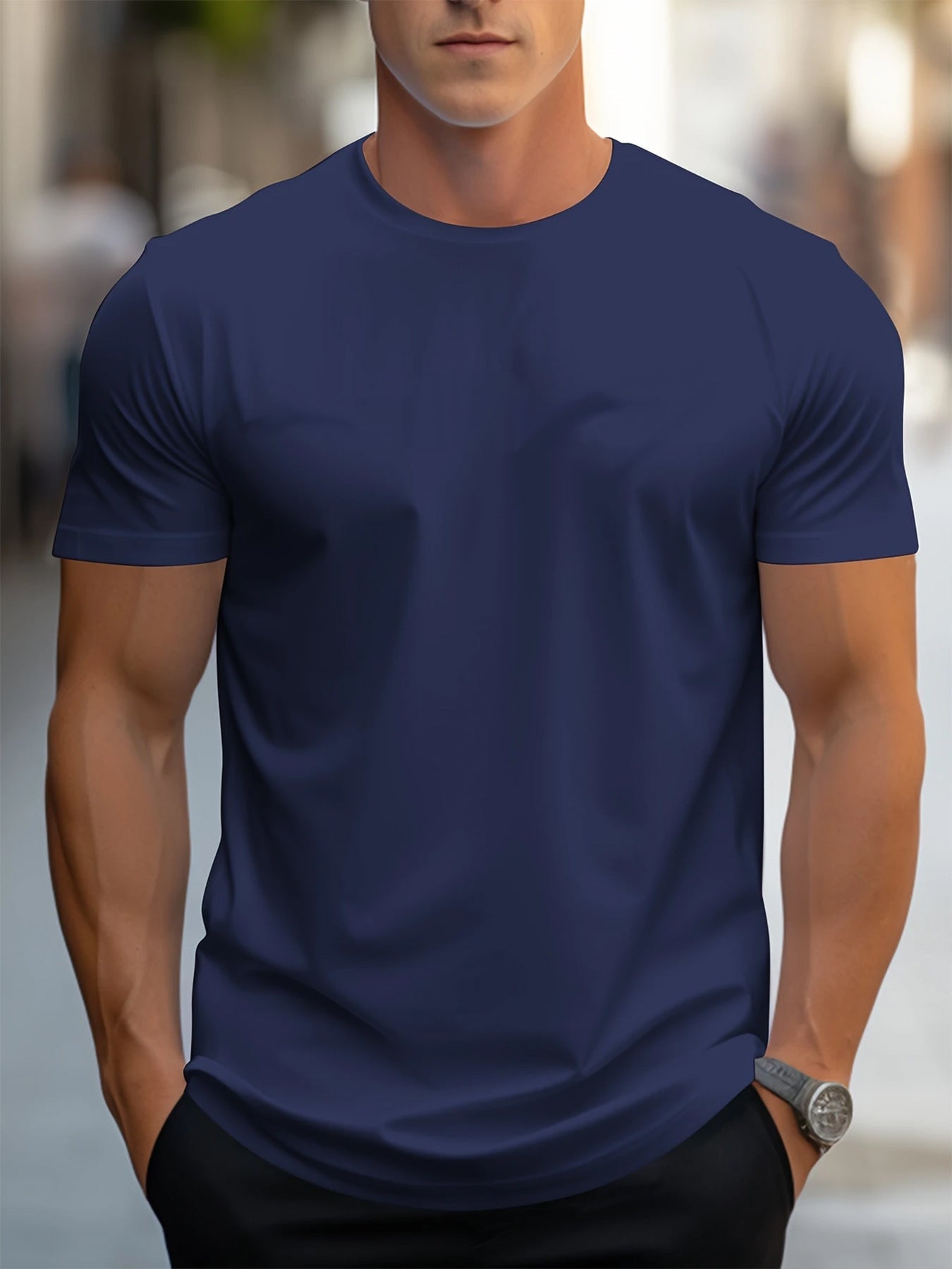 Quick-drying Breathable Sports Round Neck Short Sleeve | Luxury Home Accessories | Heulog Glow