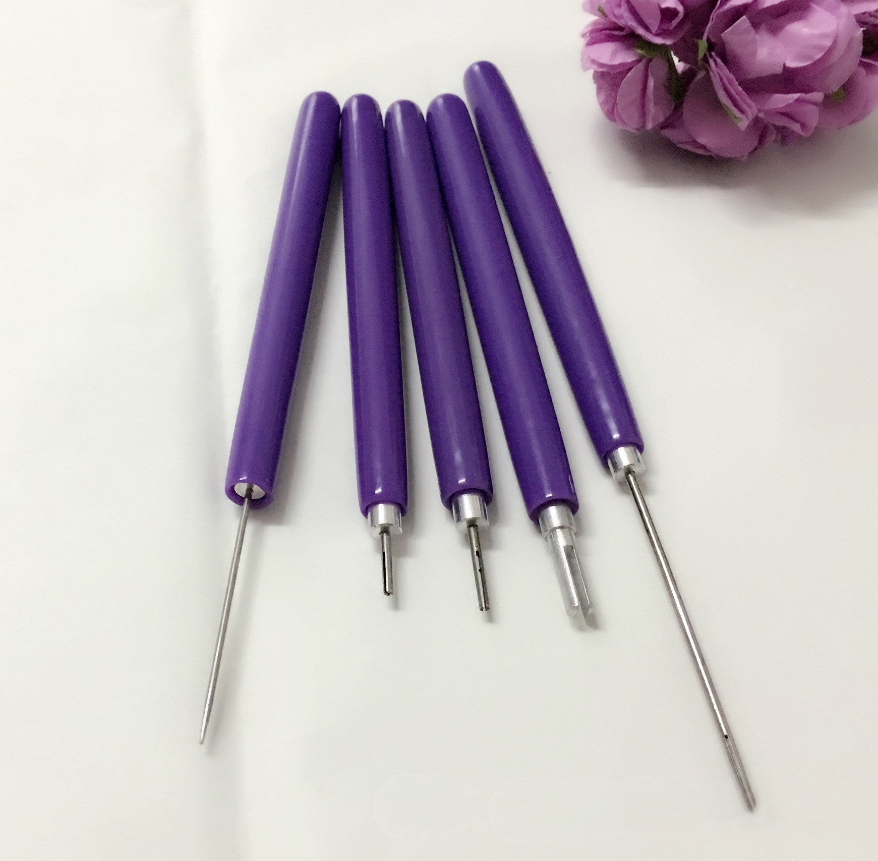 Quilling Paper Long And Short Needle Roll Paper Pen | Luxury Home Accessories | Heulog Glow