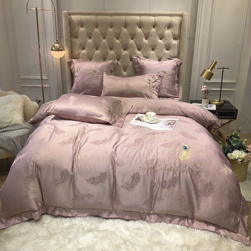 Quilt Cover Cotton Bed Pure Cotton Bed Sheet Four-piece Suit | Luxury Home Accessories | Heulog Glow