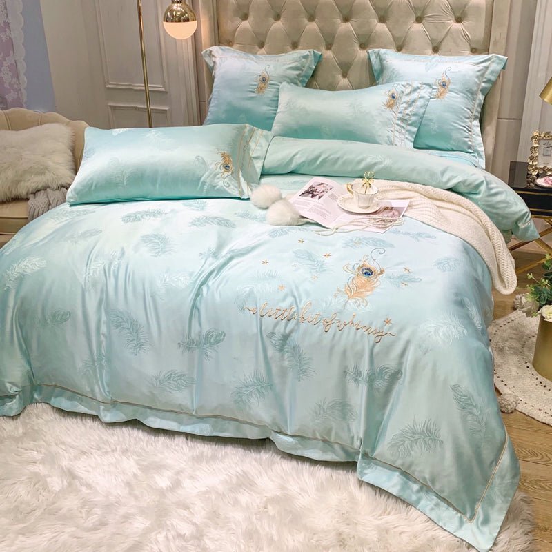 Quilt Cover Cotton Bed Pure Cotton Bed Sheet Four-piece Suit | Luxury Home Accessories | Heulog Glow