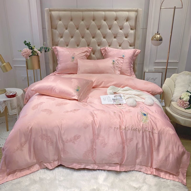 Quilt Cover Cotton Bed Pure Cotton Bed Sheet Four-piece Suit | Luxury Home Accessories | Heulog Glow