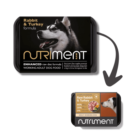 Rabbit with Turkey formula - Adult - 500g tub | Luxury Home Accessories | Heulog Glow