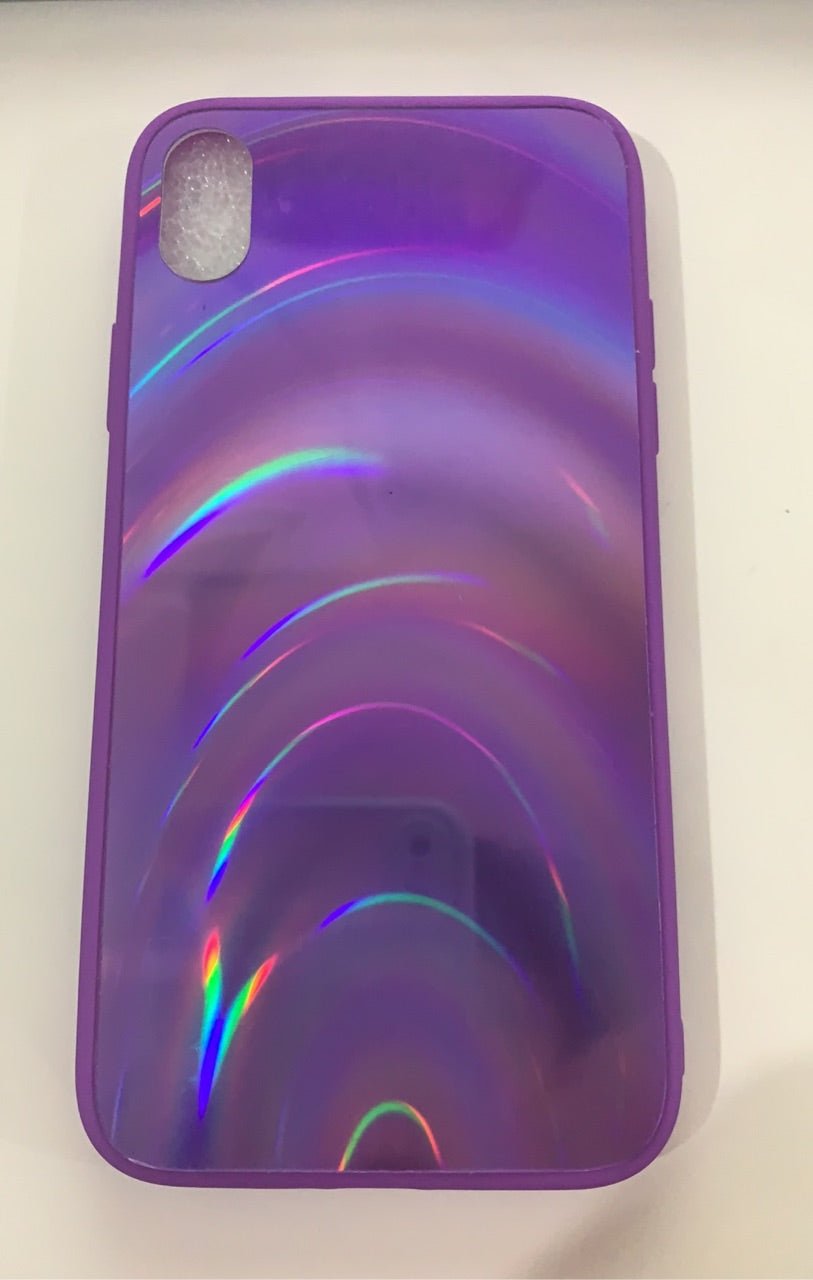 Rainbow Mirror Soft Case Phone Case | Luxury Home Accessories | Heulog Glow