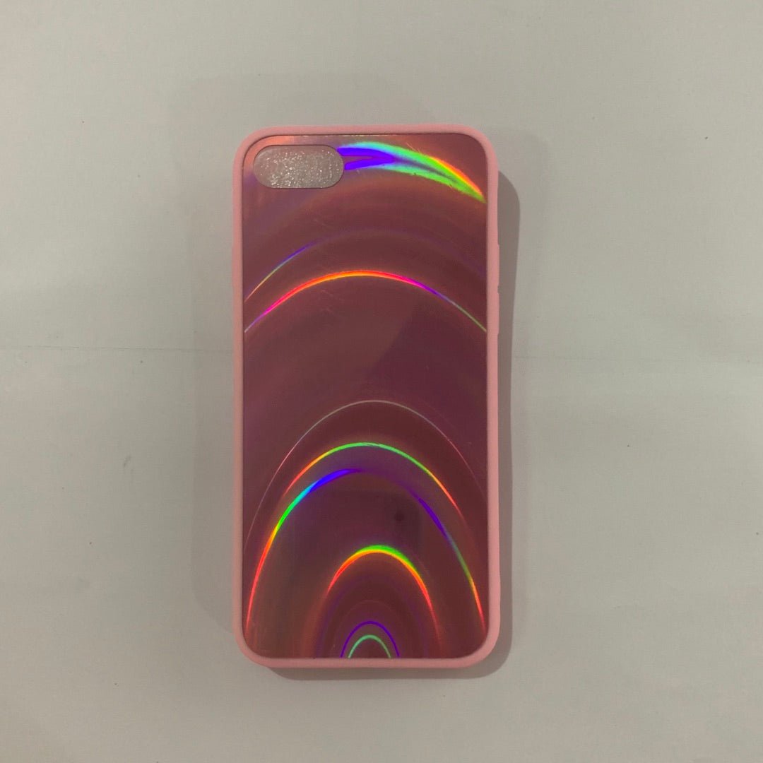 Rainbow Mirror Soft Case Phone Case | Luxury Home Accessories | Heulog Glow