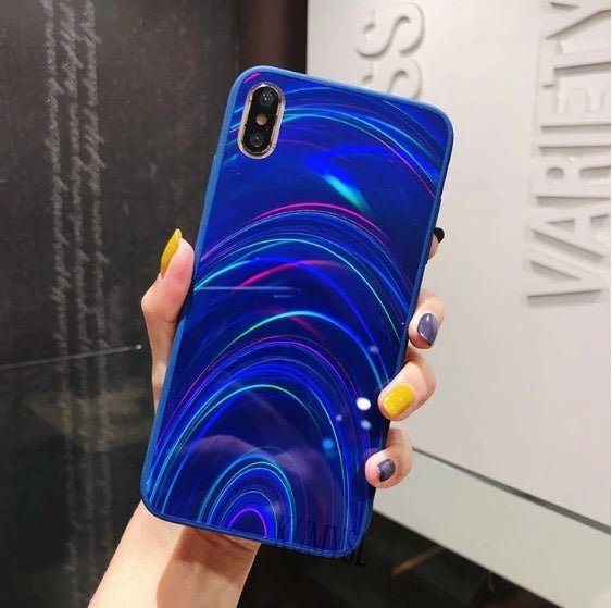 Rainbow Mirror Soft Case Phone Case | Luxury Home Accessories | Heulog Glow