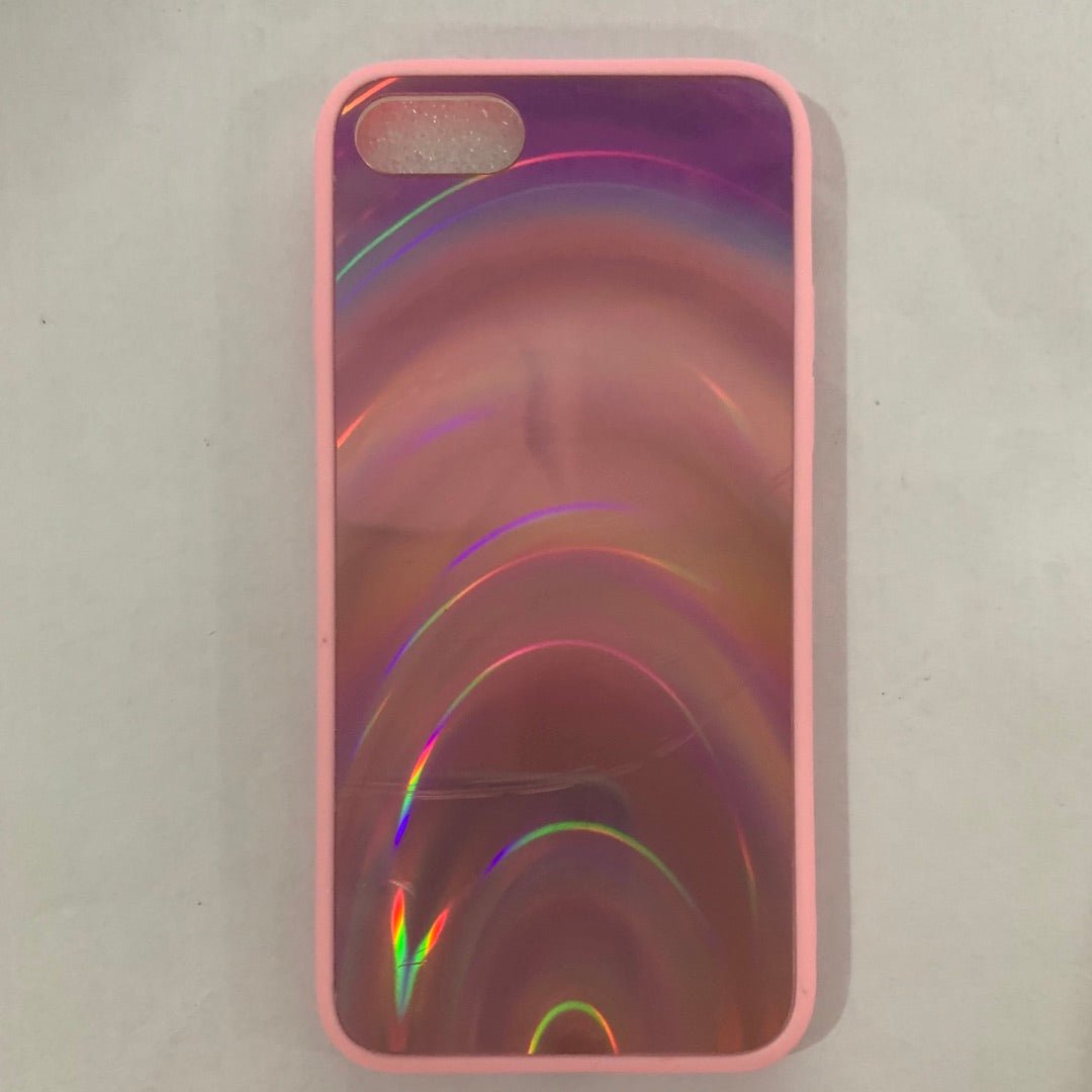 Rainbow Mirror Soft Case Phone Case | Luxury Home Accessories | Heulog Glow