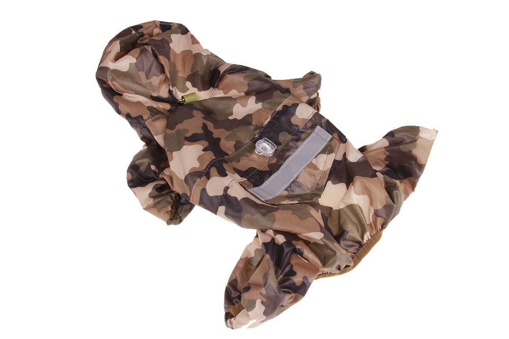 Raincoat with hat four colors pet clothes | Luxury Home Accessories | Heulog Glow