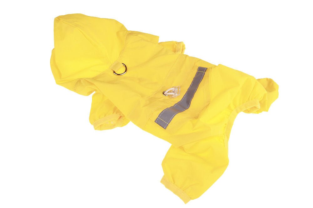 Raincoat with hat four colors pet clothes | Luxury Home Accessories | Heulog Glow