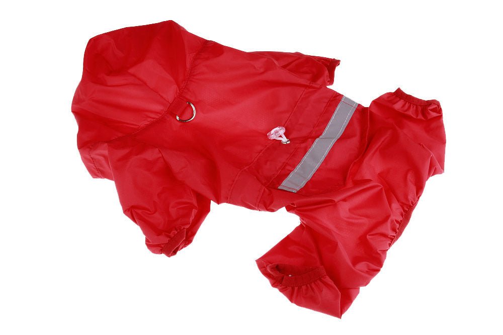 Raincoat with hat four colors pet clothes | Luxury Home Accessories | Heulog Glow