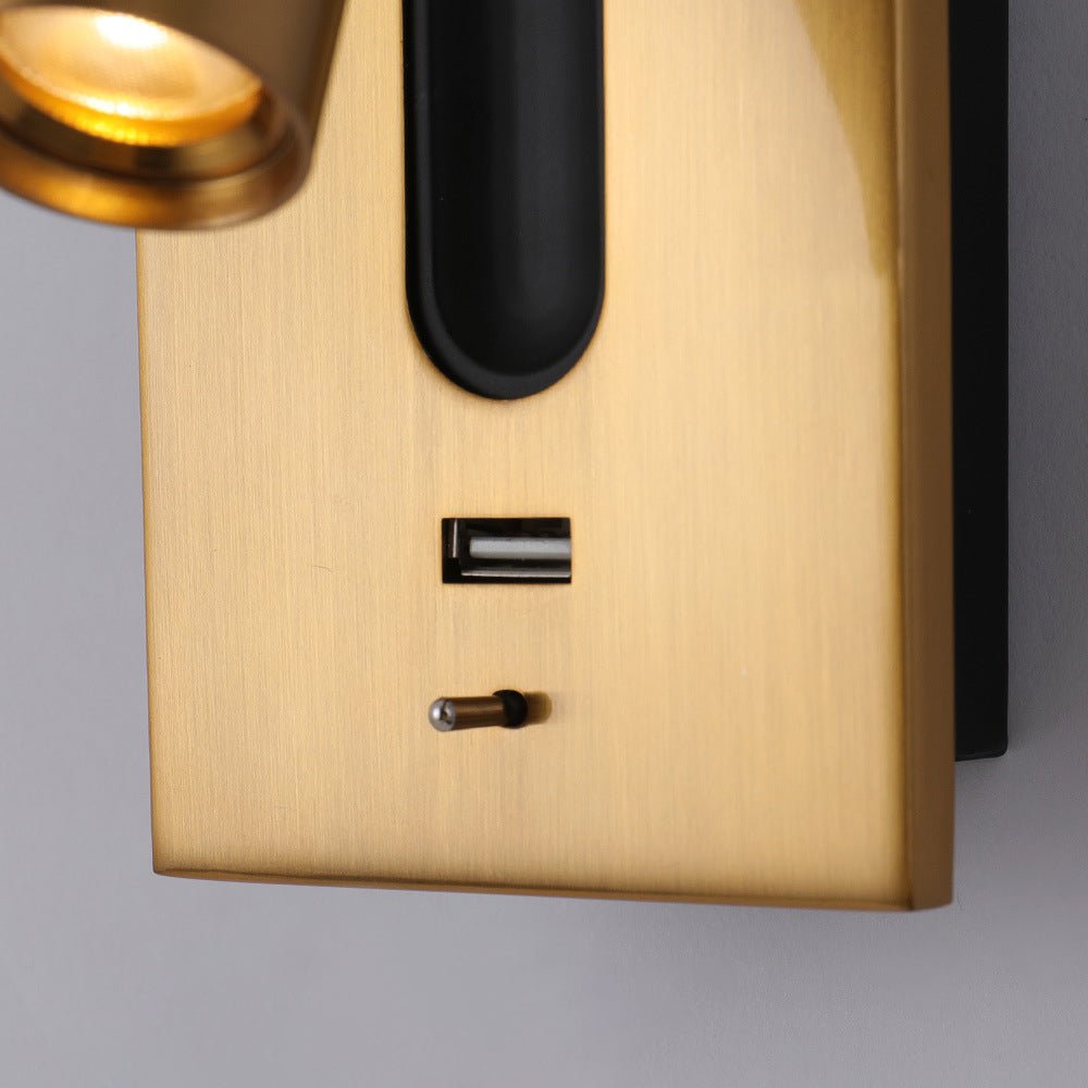 Reading Wall Light with USB Charger & Switch LED Bedside Lamp | Luxury Home Accessories | Heulog Glow