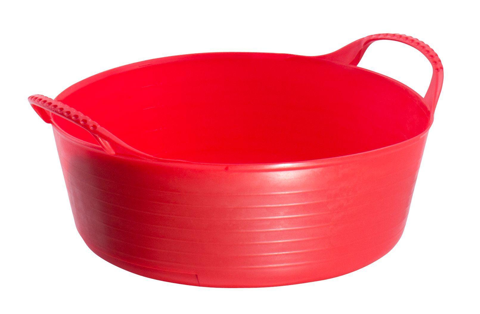 Red Gorilla Tub Shallow Mini Red | Luxury Home Accessories | Heulog Glow