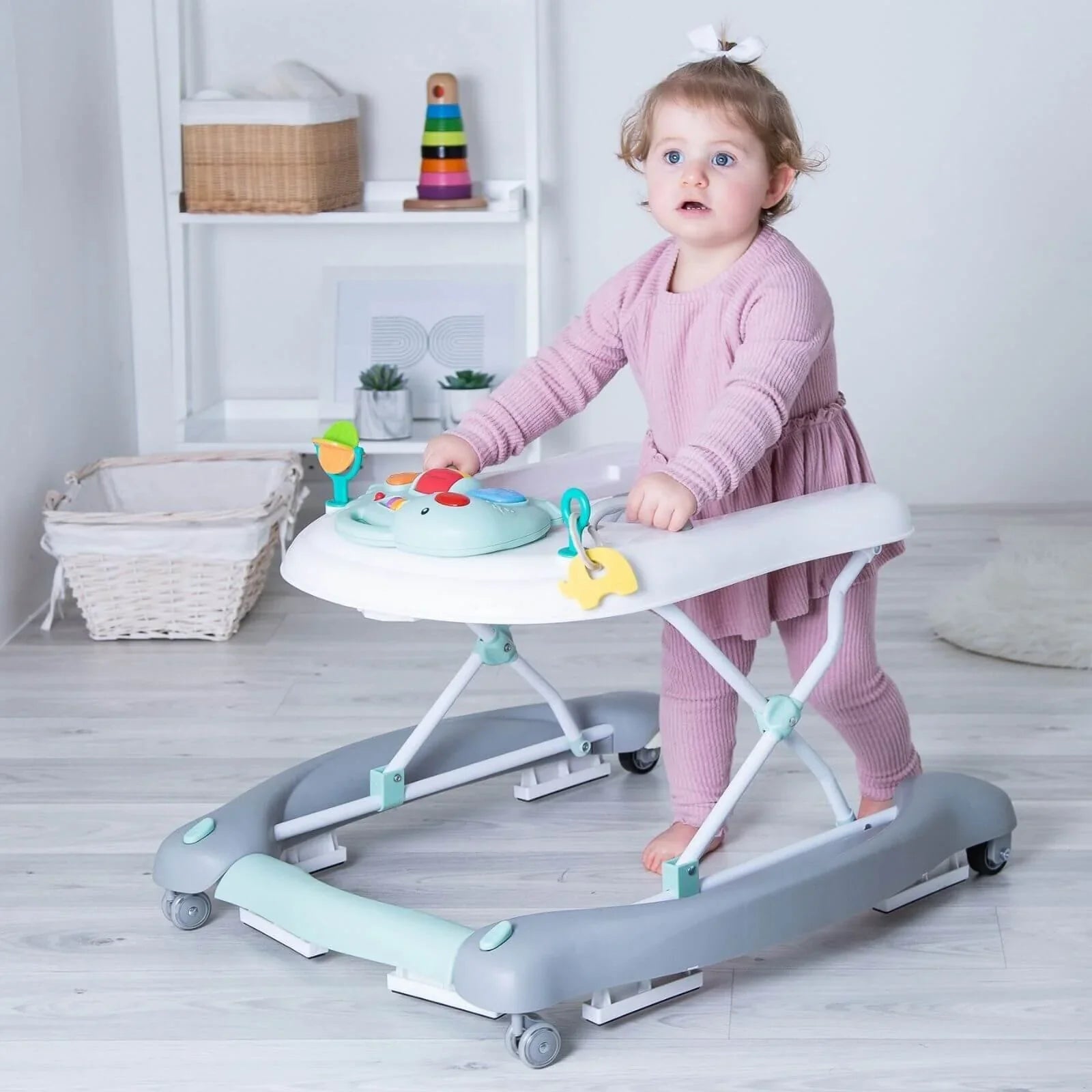 Red Kite Baby Go Round Twist & Walk - Aqua | Luxury Home Accessories | Heulog Glow