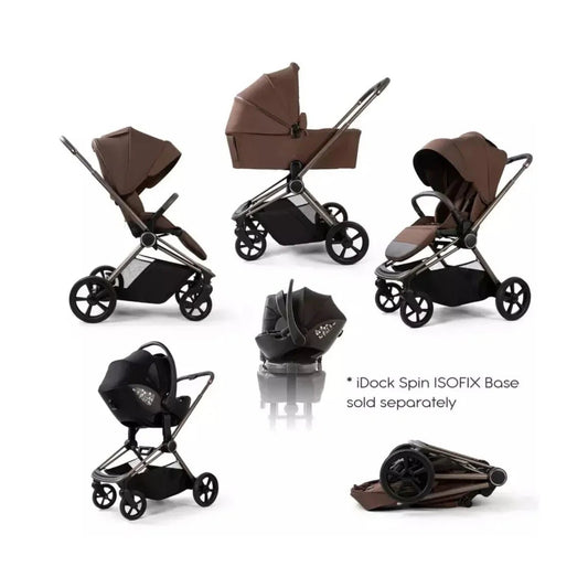 Red Kite Push Me Cruise 3-in-1 Travel System - Chestnut | Luxury Home Accessories | Heulog Glow