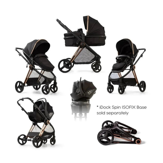 Red Kite Push Me Pace i-Size 2-in-1 Neo Travel System - Amber | Luxury Home Accessories | Heulog Glow