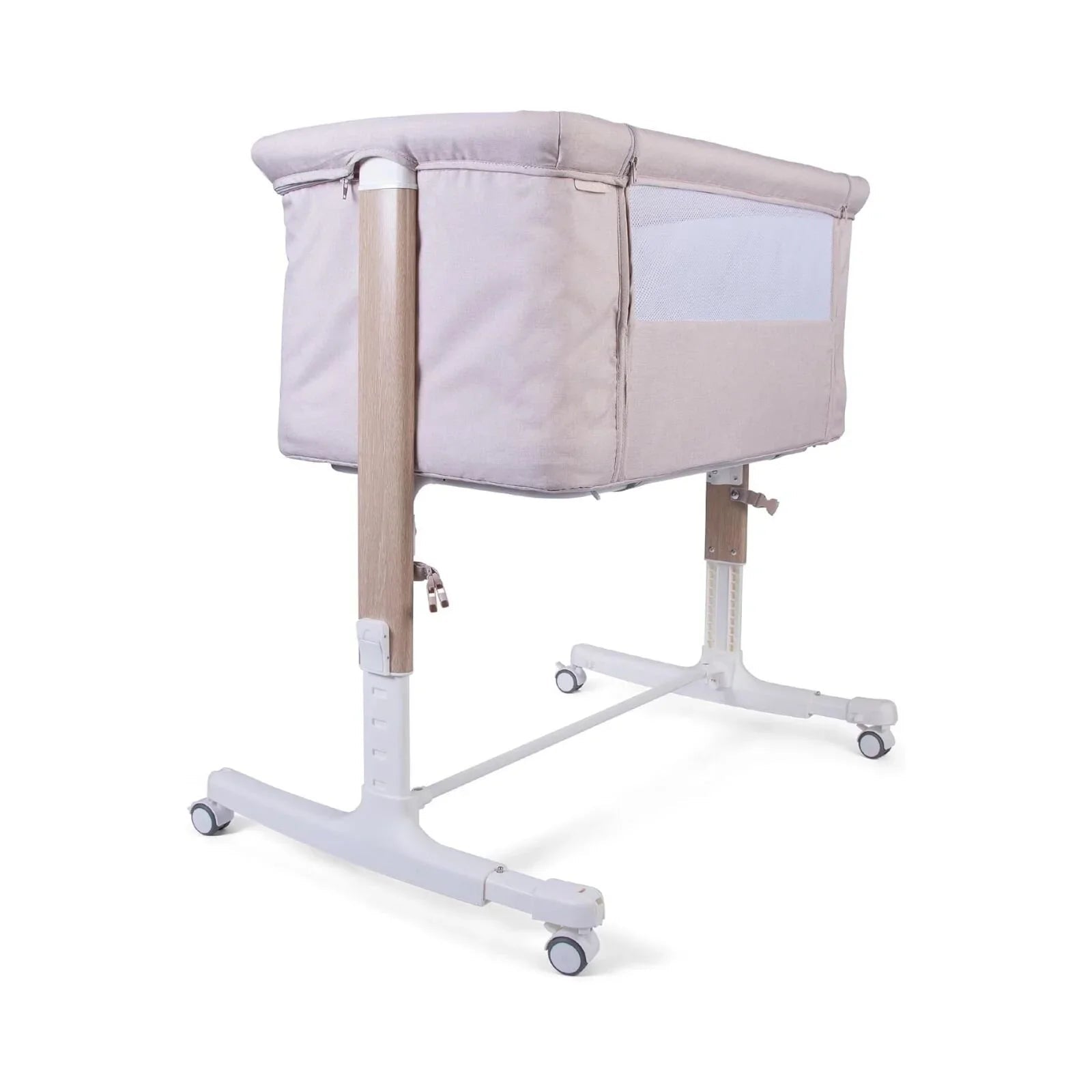 Red Kite Rockabye Bedside Crib - Oatmeal | Luxury Home Accessories | Heulog Glow