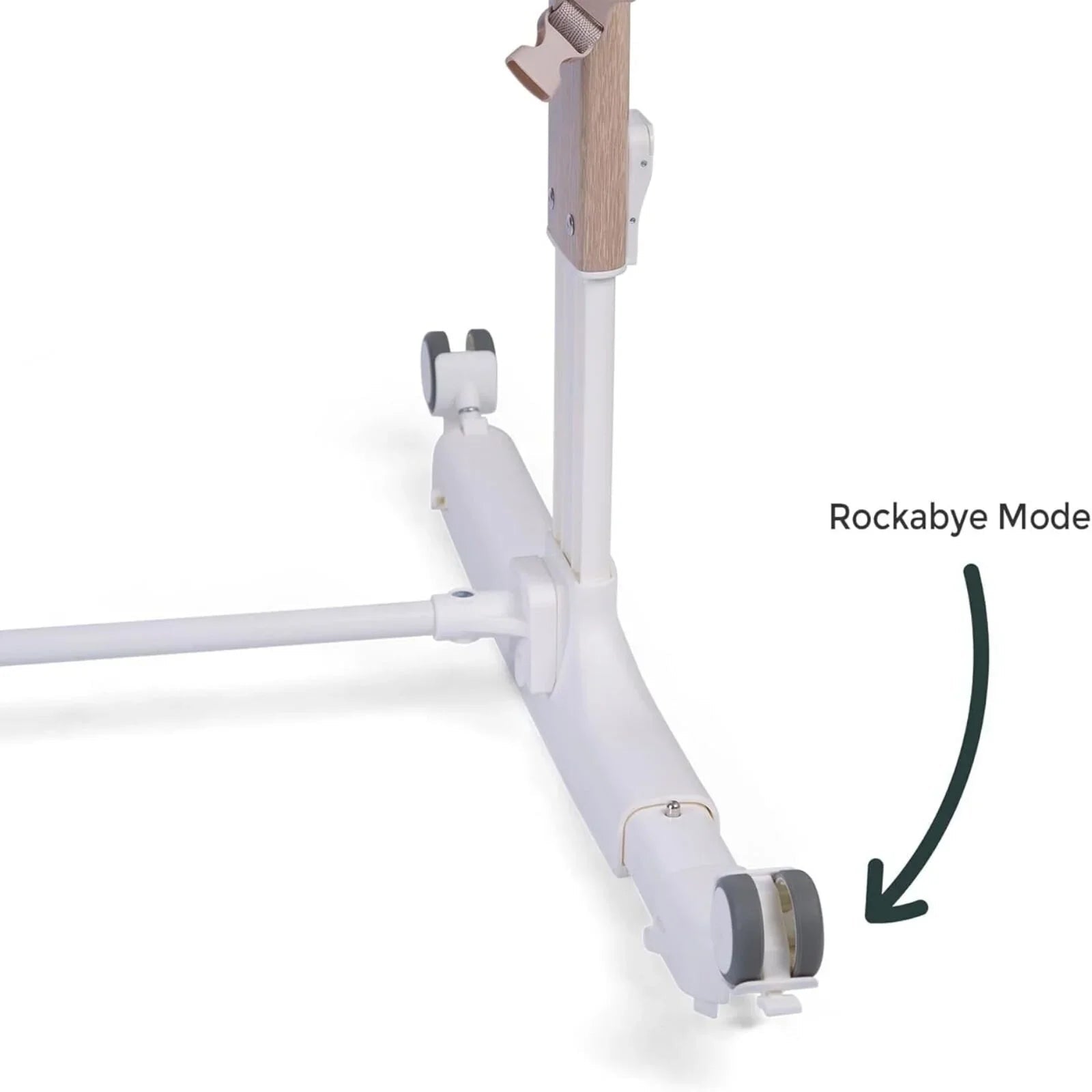 Red Kite Rockabye Bedside Crib - Oatmeal | Luxury Home Accessories | Heulog Glow