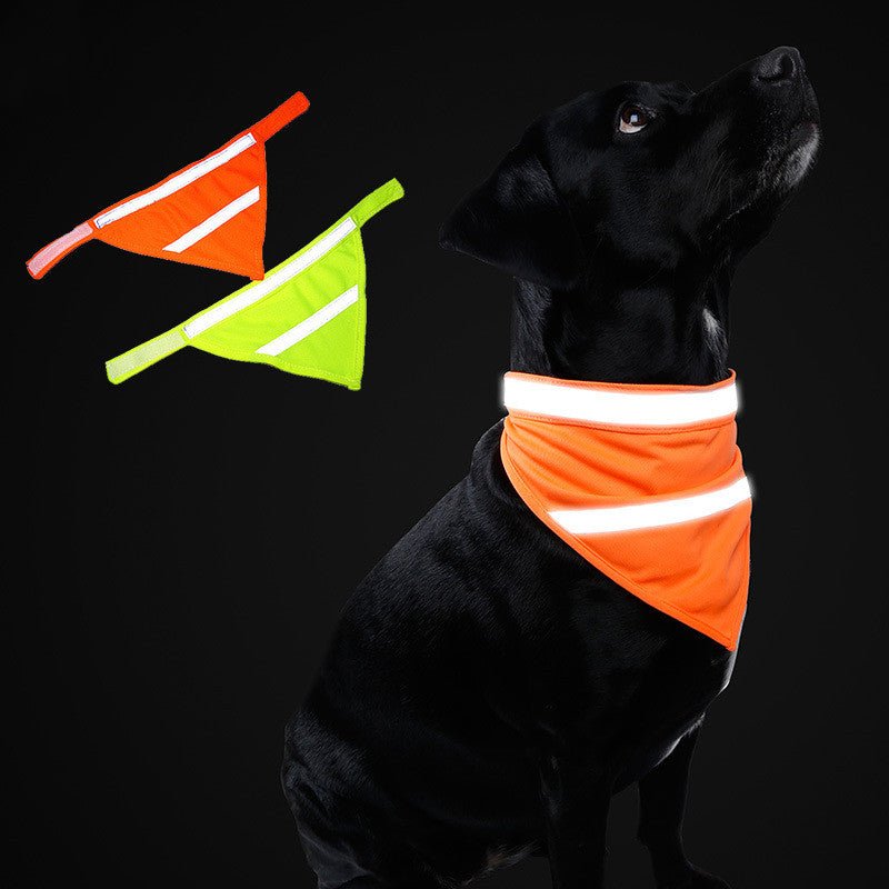 Reflective fluorescent triangle scarf | Luxury Home Accessories | Heulog Glow
