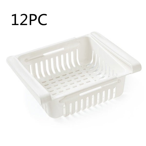 Refrigerator Storage Basket Stretchable Multifunction Kitchen Refrigerator Storage Box | Luxury Home Accessories | Heulog Glow