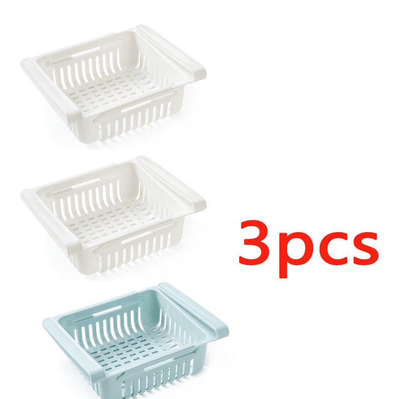 Refrigerator Storage Basket Stretchable Multifunction Kitchen Refrigerator Storage Box | Luxury Home Accessories | Heulog Glow