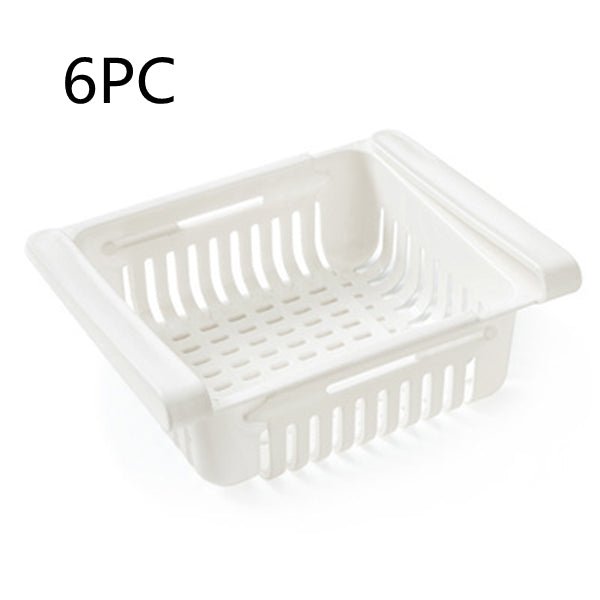 Refrigerator Storage Basket Stretchable Multifunction Kitchen Refrigerator Storage Box | Luxury Home Accessories | Heulog Glow
