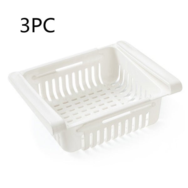 Refrigerator Storage Basket Stretchable Multifunction Kitchen Refrigerator Storage Box | Luxury Home Accessories | Heulog Glow