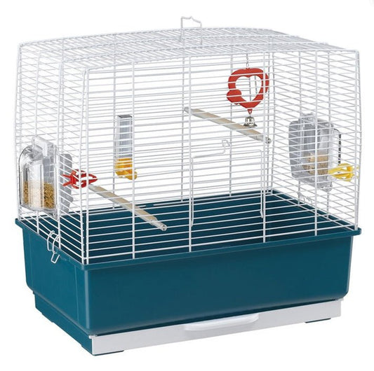 Rekord 3 Bird Cage White 49x30x48.5cm | Luxury Home Accessories | Heulog Glow