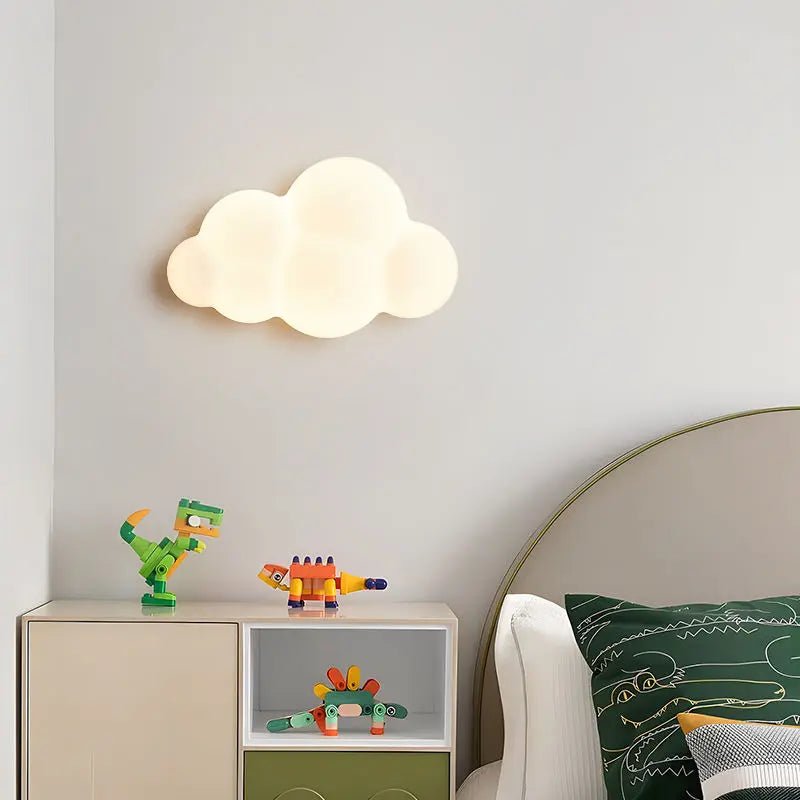 Remote Control Cloud Wall Lamp LED Adjustable Light Temperature | Luxury Home Accessories | Heulog Glow