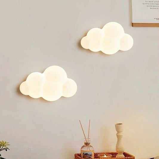 Remote Control Cloud Wall Lamp LED Adjustable Light Temperature | Luxury Home Accessories | Heulog Glow