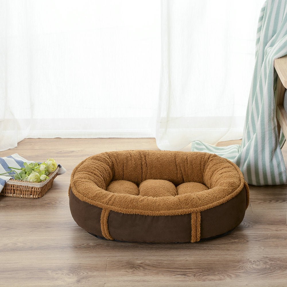 Removable and washable all-season universal oval pet nest | Luxury Home Accessories | Heulog Glow