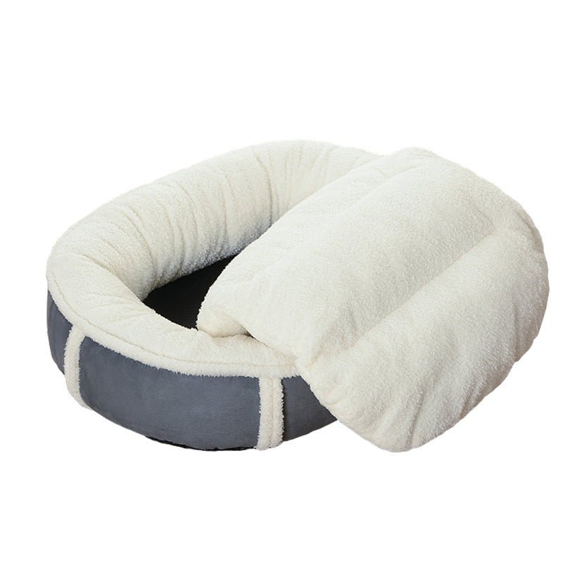 Removable and washable all-season universal oval pet nest | Luxury Home Accessories | Heulog Glow