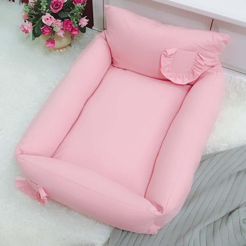 Removable And Washable Four-season Soft Dog And Cat Animal Nest | Luxury Home Accessories | Heulog Glow