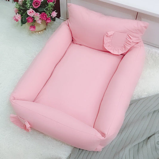 Removable And Washable Four-season Soft Dog And Cat Animal Nest | Luxury Home Accessories | Heulog Glow