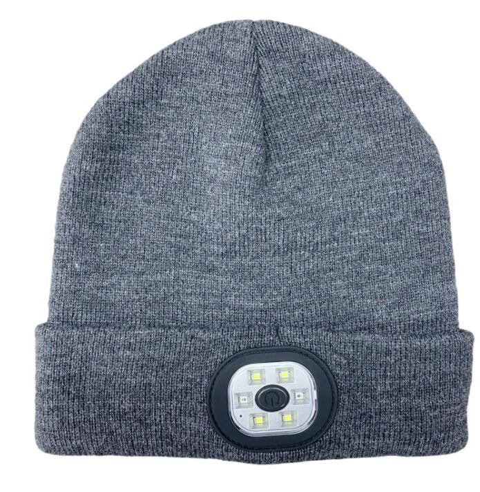 Removable And Washable Rechargeable LED Luminous Lighting Knitted Hat | Luxury Home Accessories | Heulog Glow