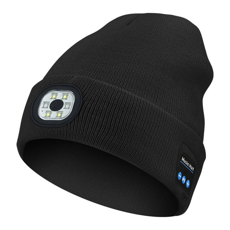Removable And Washable Rechargeable LED Luminous Lighting Knitted Hat | Luxury Home Accessories | Heulog Glow