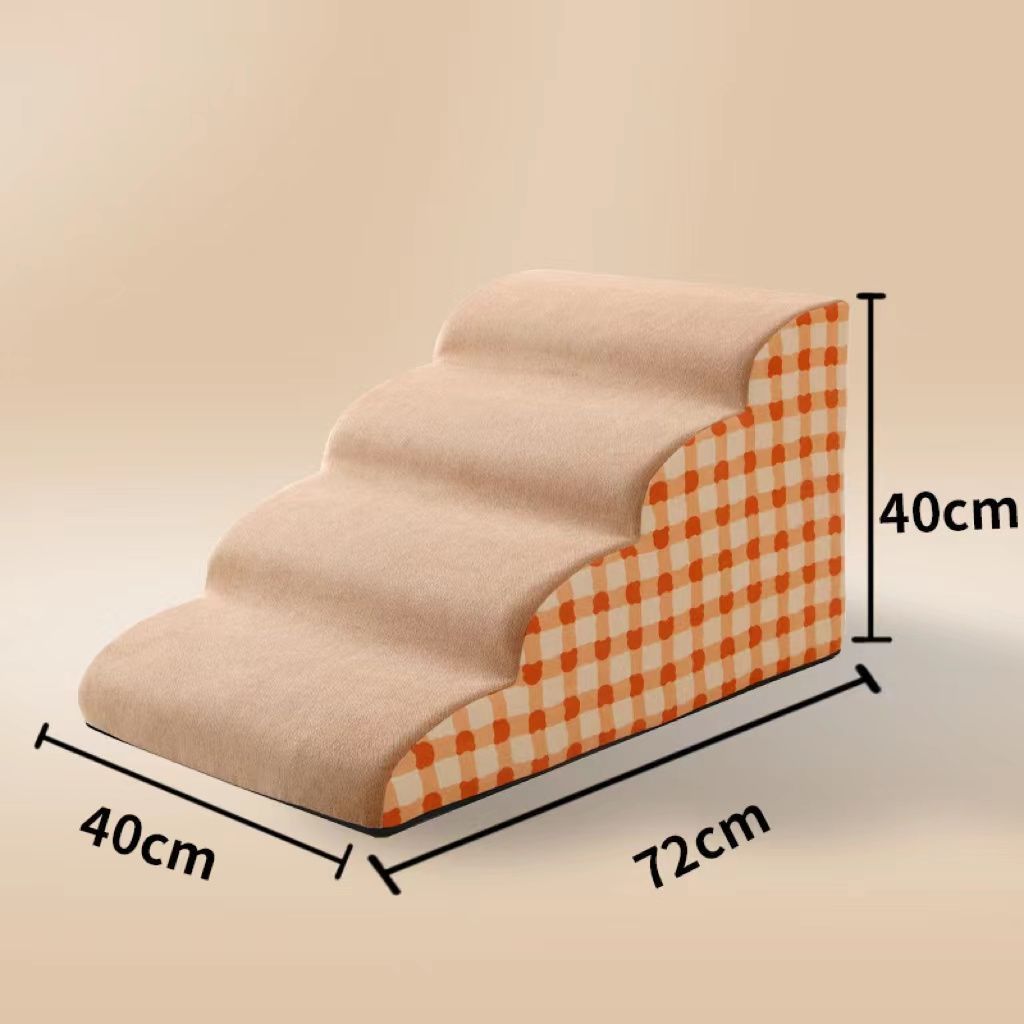 Removable Sponge Steps Small Dog Pet Stairs | Luxury Home Accessories | Heulog Glow