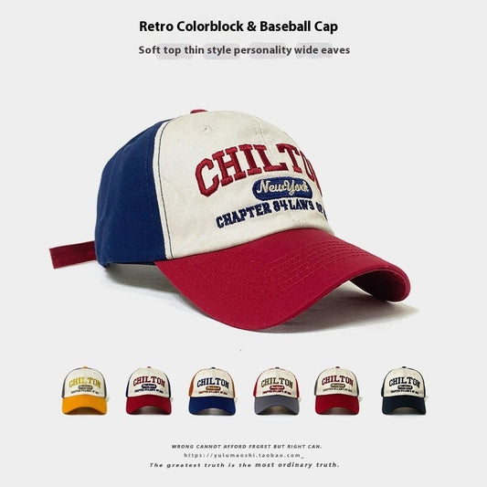 Retro Color Matching Baseball Cap Baby Boy And Girl Summer Sun Protection Hat | Luxury Home Accessories | Heulog Glow